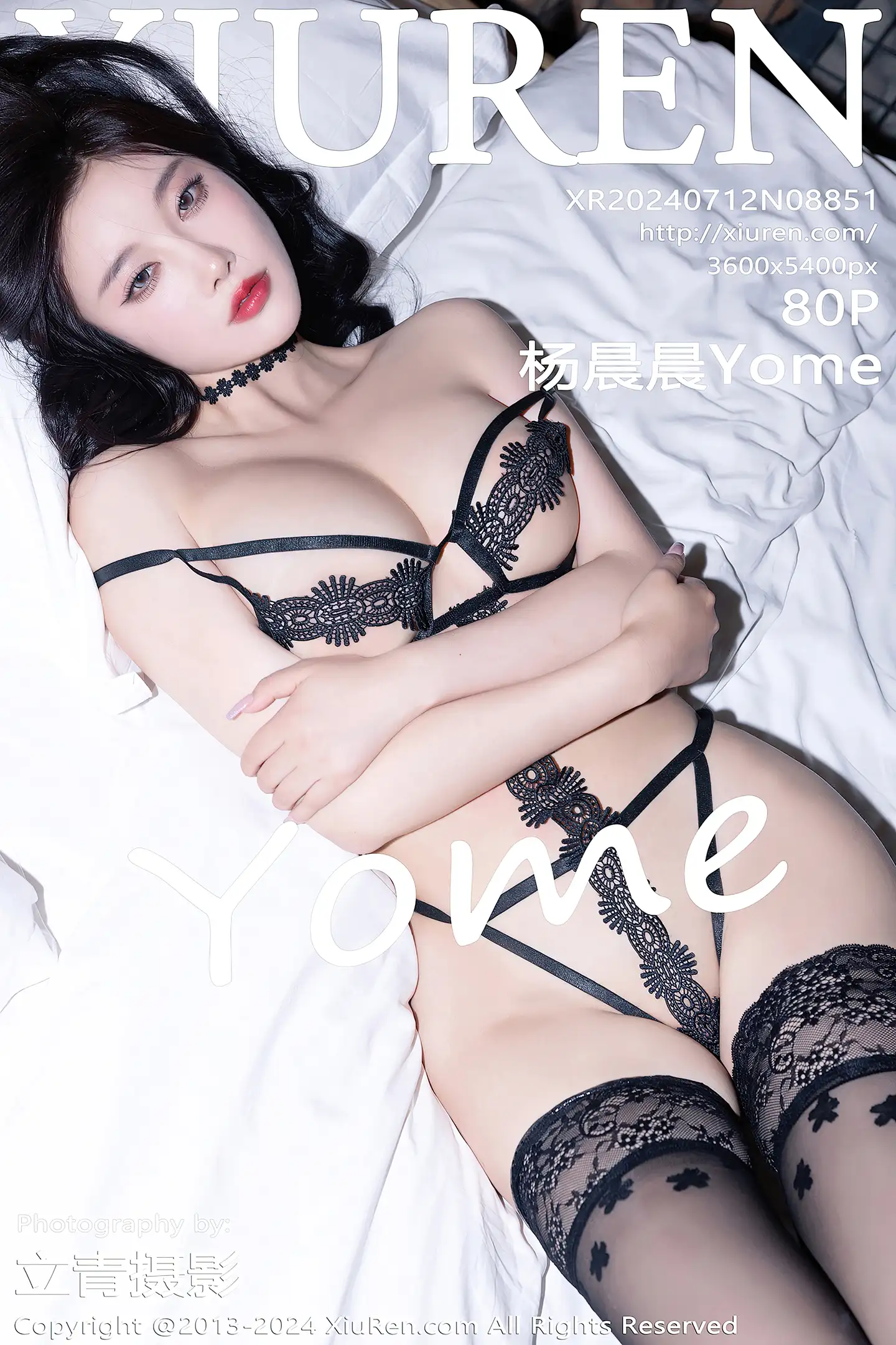 [XiuRen秀人网]No.8851_女神杨晨晨Yome性感黑色礼裙+黑色情趣服饰秀完美身材诱惑写真80P-秀人网 - XiuRen.Space
